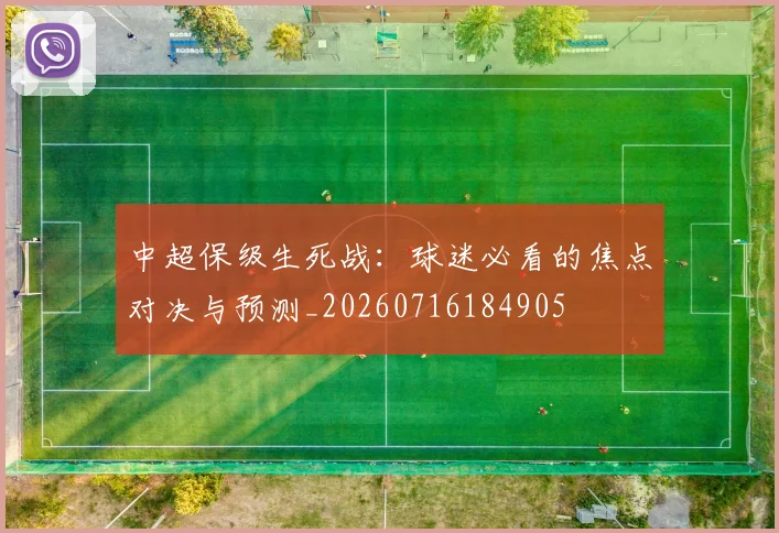 中超保级生死战：球迷必看的焦点对决与预测_20260716184905